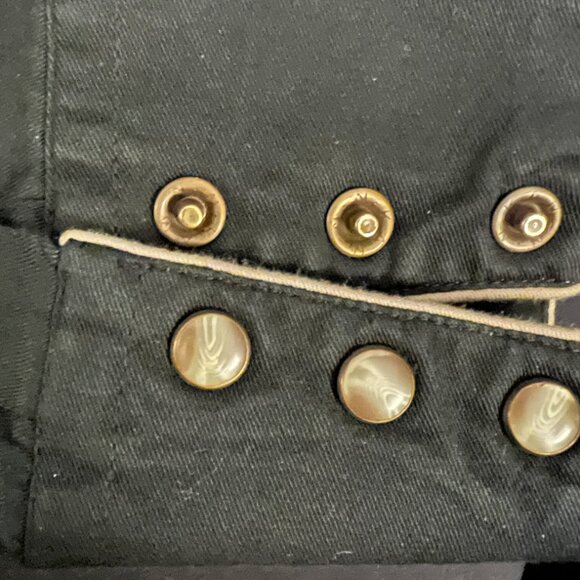 Vintage Larry Mahan Cowboy Collection Mens Large Brass Snap Western Shirt XL - Picture 4 of 9